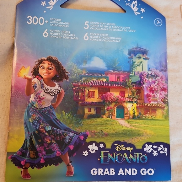 Disney Other - Disney Encanto Grab and Go Activity Set, Stickers, Games, NWOT